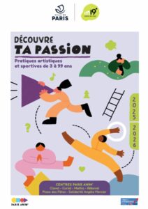 19_CPA_25-26 Couverture de la brochure des Centre Paris Anim' du 19e